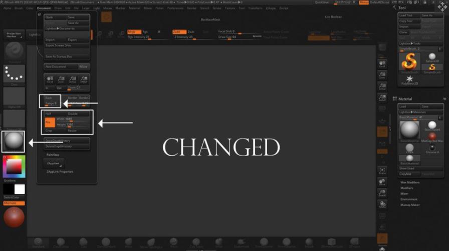 zbrush的15个建模技巧,zbrush雕刻小技巧