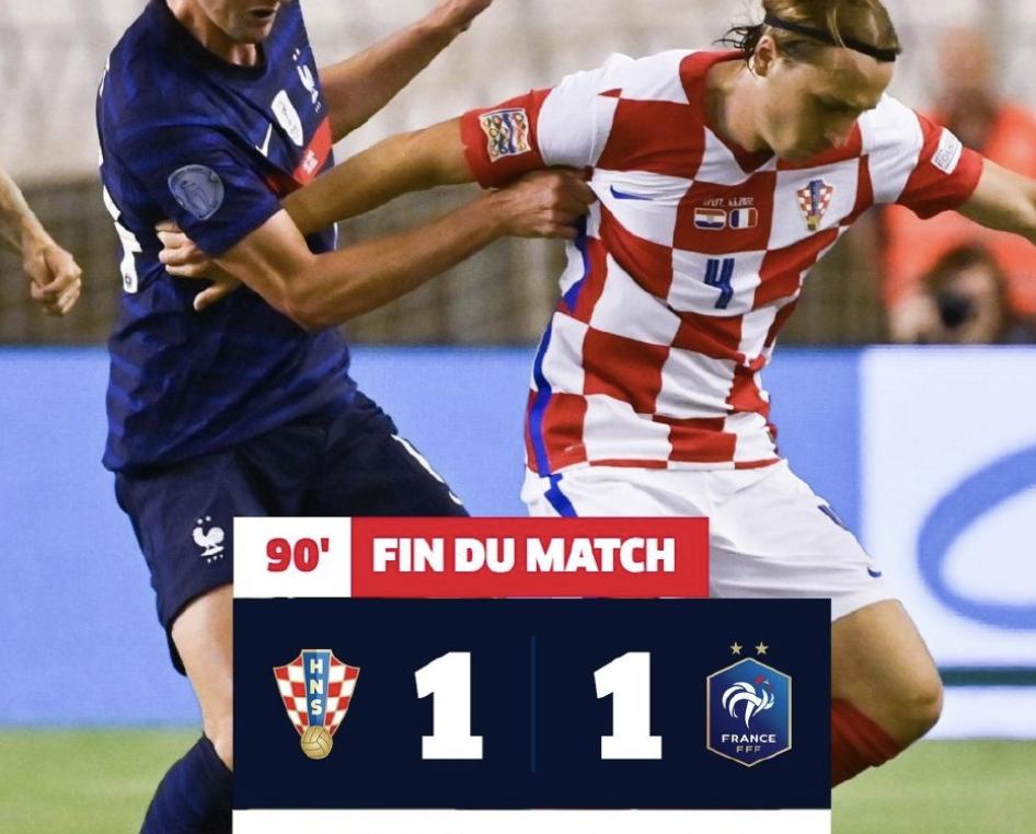 克罗地亚1比4惨败葡萄牙,世界杯法国克罗地亚格列兹曼