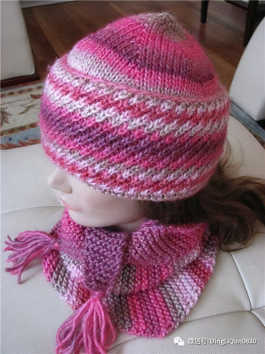 满天星帽子针织方法图解,针织帽子教程大全图解