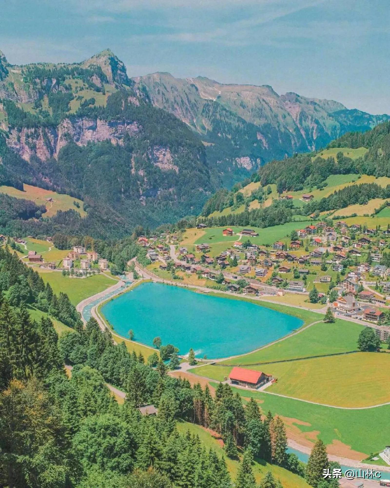 瑞士超清壁纸1080p,瑞士阿尔卑斯山雪山风景壁纸