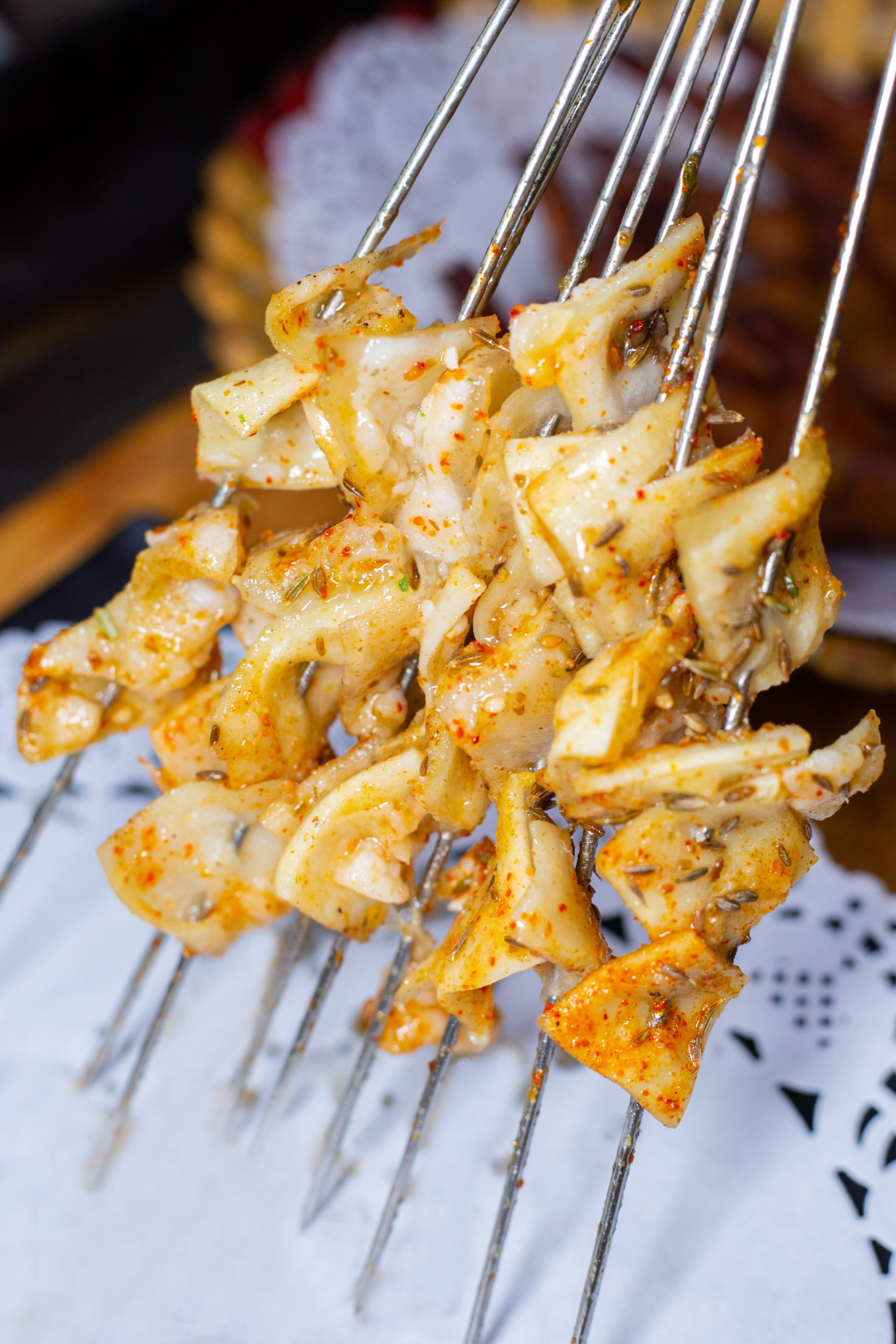 吃烧烤不能没有砂锅豆腐,正宗淄博小炉烧烤