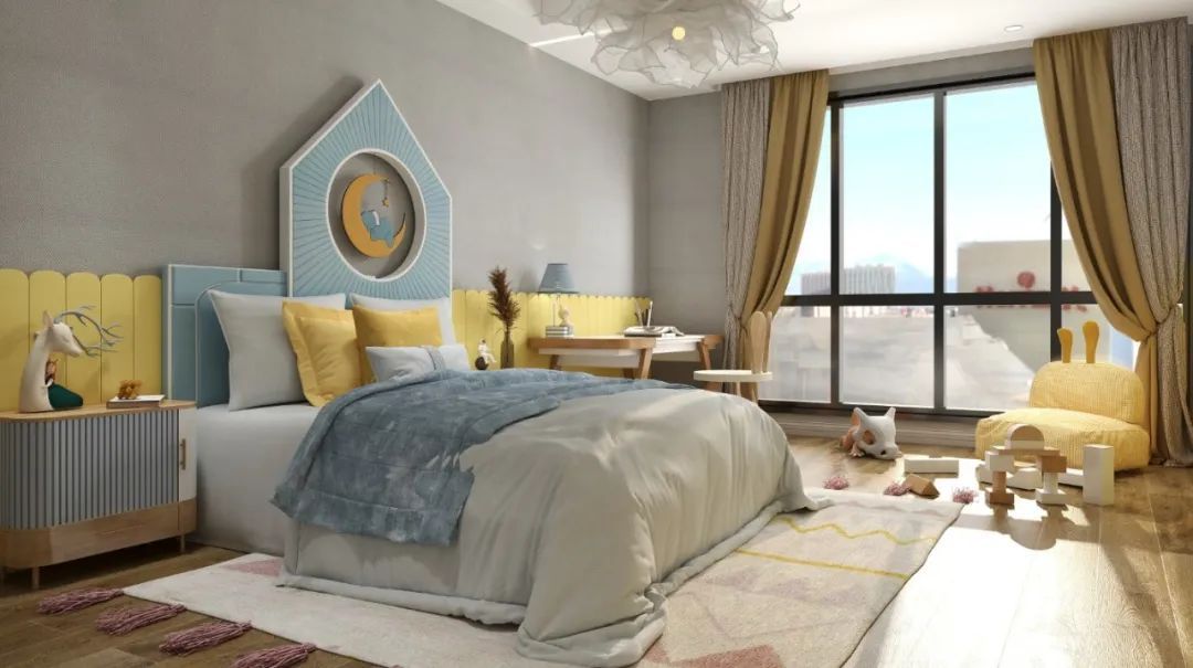 儿童房这样装有趣也实用,儿童房要这样装