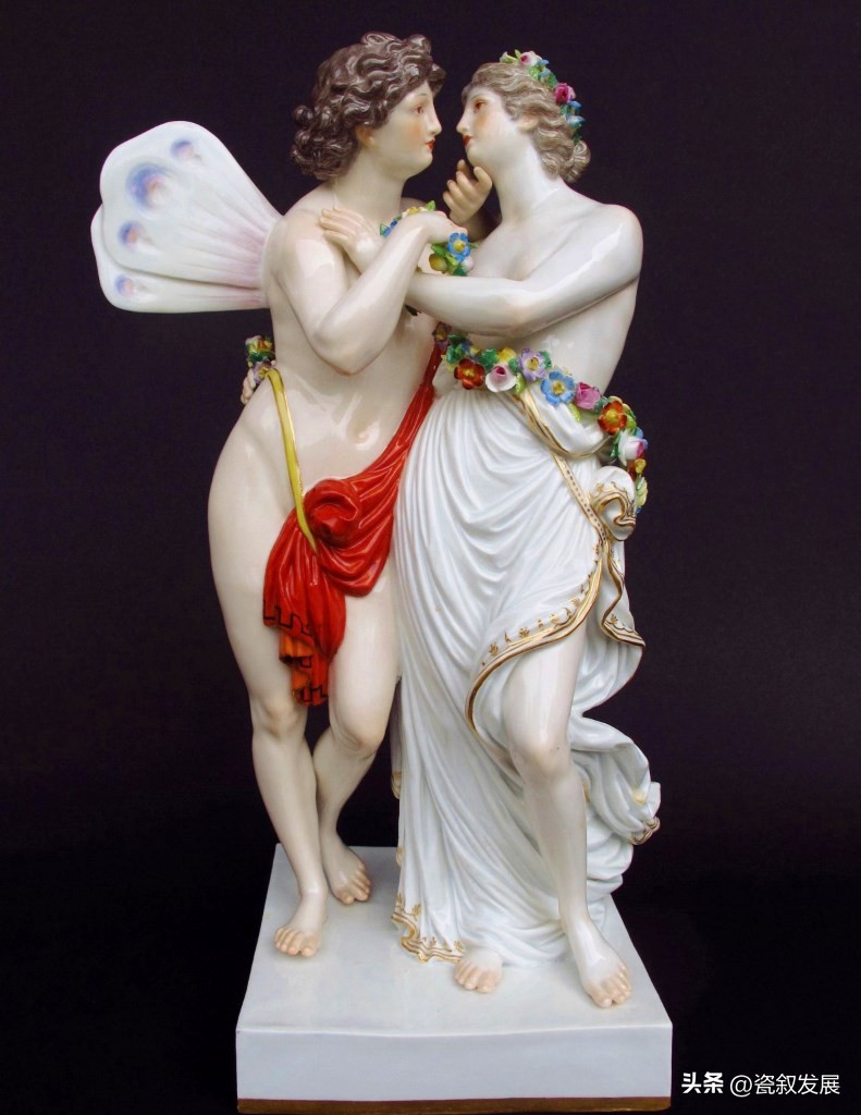 【精品推荐】欧洲瓷器始祖-德国梅森Meissen出品的大型瓷器雕塑