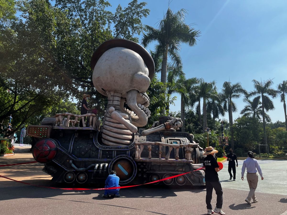 夜探长隆｜万圣节遇上红外热像仪，会有什么不一样的体验？