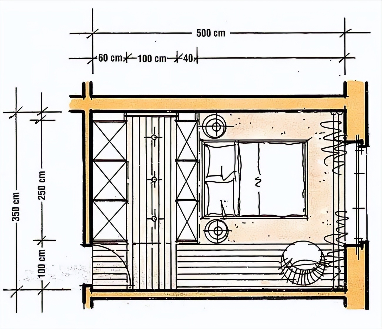 最实用的衣橱设计图,小空间如何做步入式衣橱
