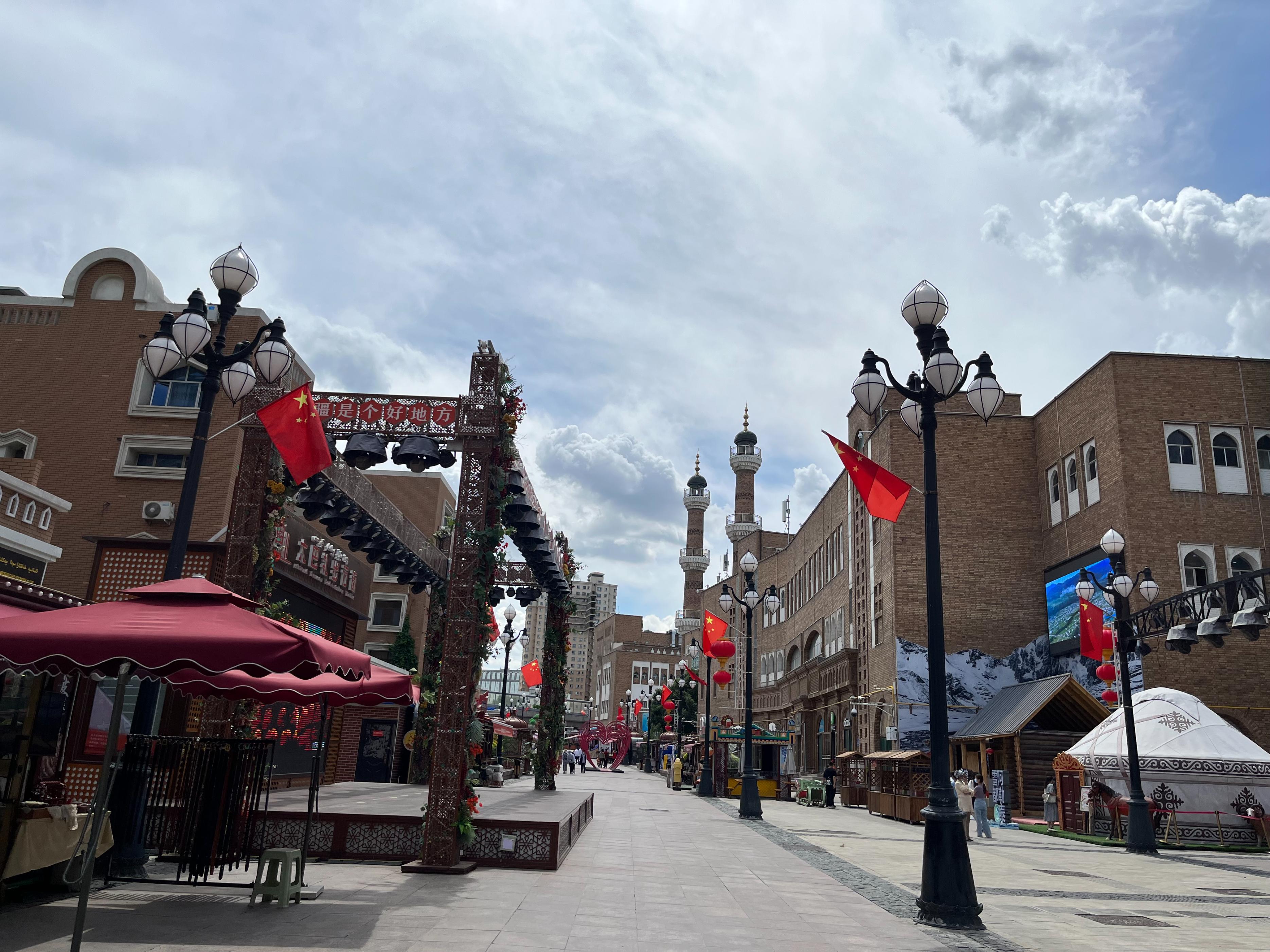 乌鲁木齐水磨沟公园旅游,水磨沟公园清泉禅寺