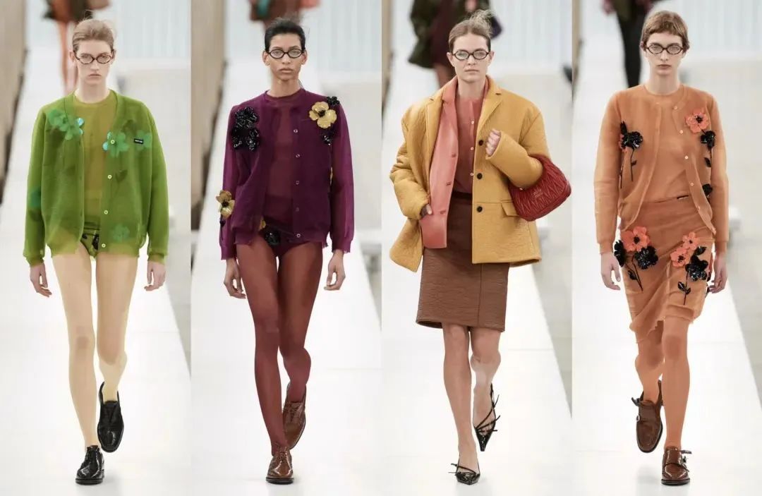 董洁黄色裙子黑色裤子,董洁穿钻石短裤引热议