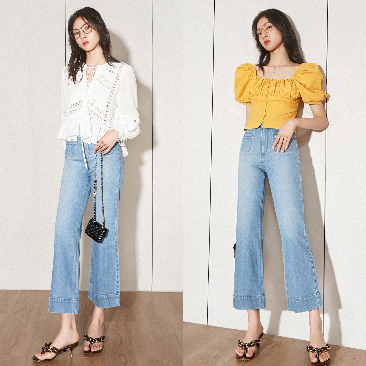 小个子胯宽没屁股适合穿的裤子,大腿粗假胯宽穿什么裤子才能瘦