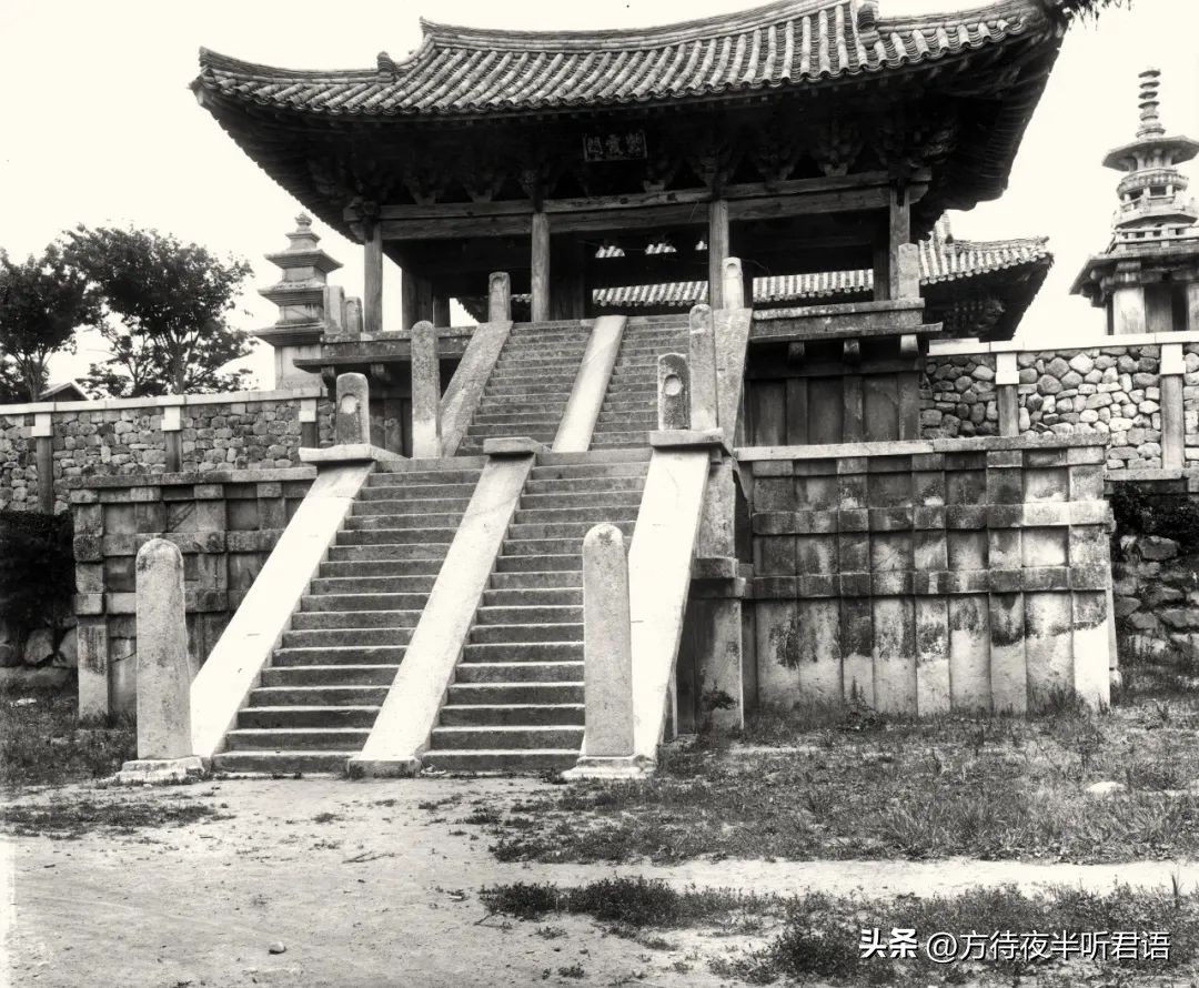 韩国古建筑视频,韩国仿古建筑图库