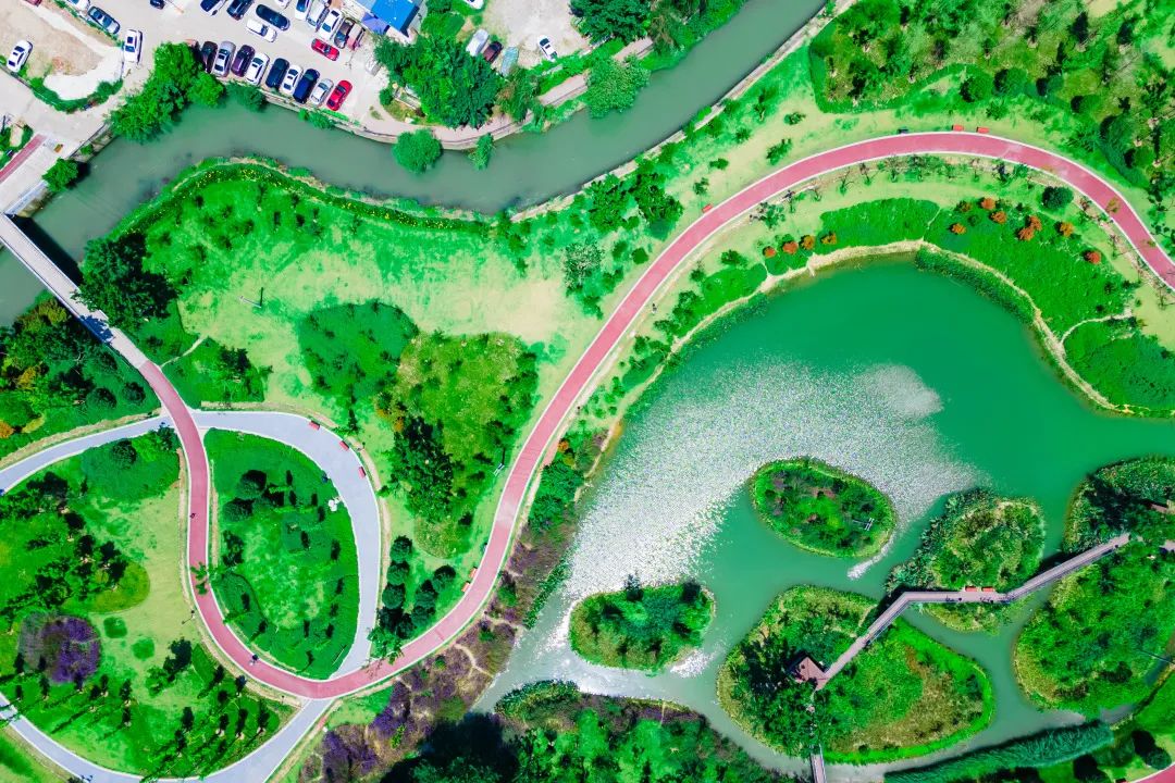 城园融合,成都郫都区美丽宜居公园
