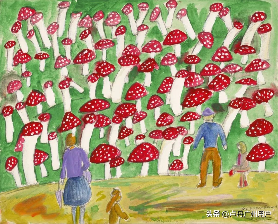 草间弥生作品欣赏,草间弥生画作