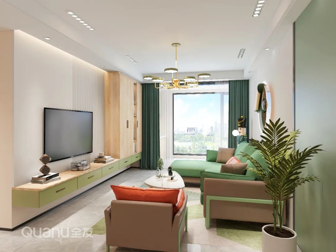 30款简约但不简单的电视柜设计,电视柜最新款极简风格装修效果图