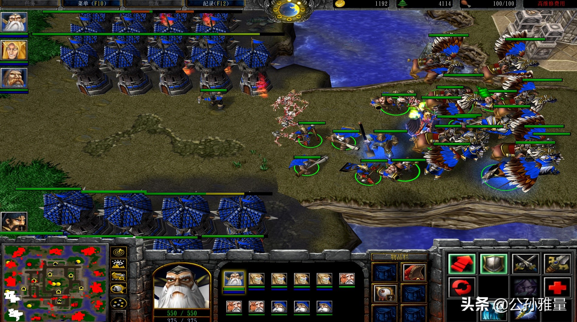 魔兽争霸3令人发狂的人机地图,令人发狂的电脑人族100人口怎么打