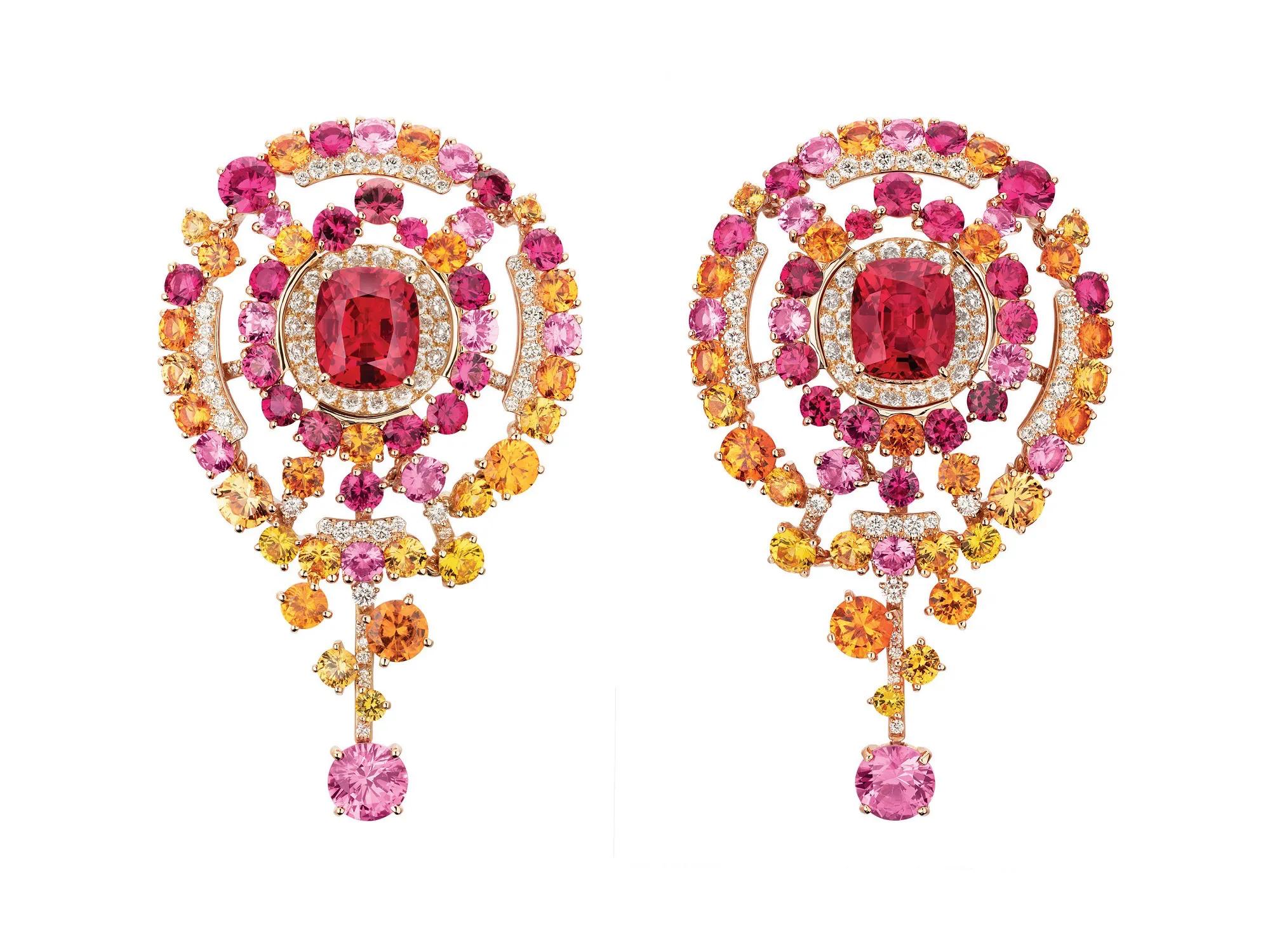 香奈儿玫瑰金项链套装,香奈儿首饰全套中古系列