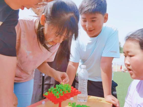 首师大育新华电附中小学部科技节隆重举行