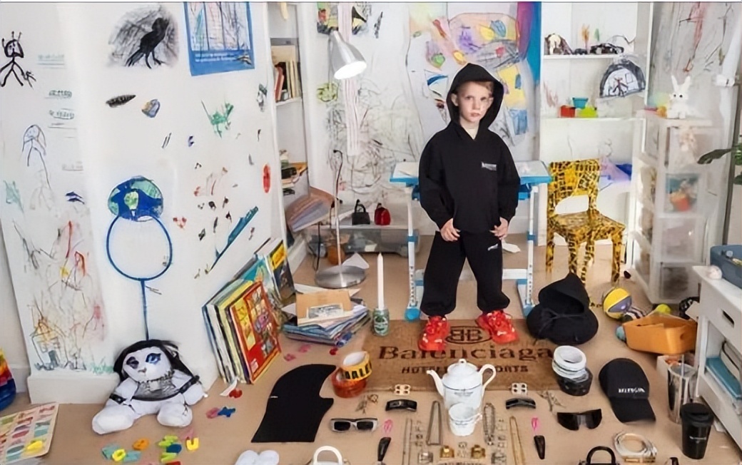 江南布衣童装被曝再现诡异设计,江南布衣童装重现诡异画风