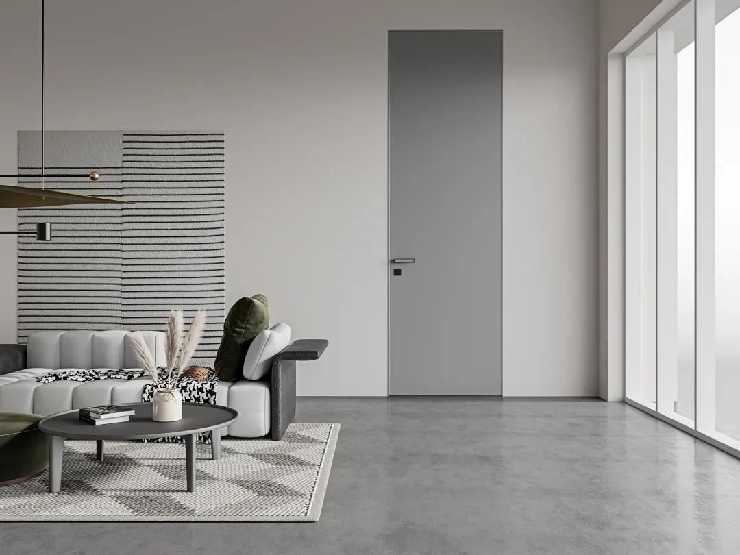 tata无框极简门,tata实木门效果图