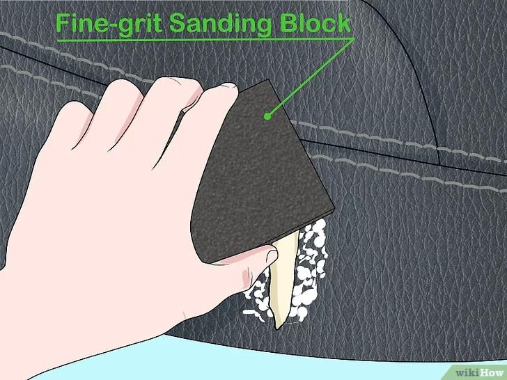 皮革座椅破损怎么修复,修复座椅皮革