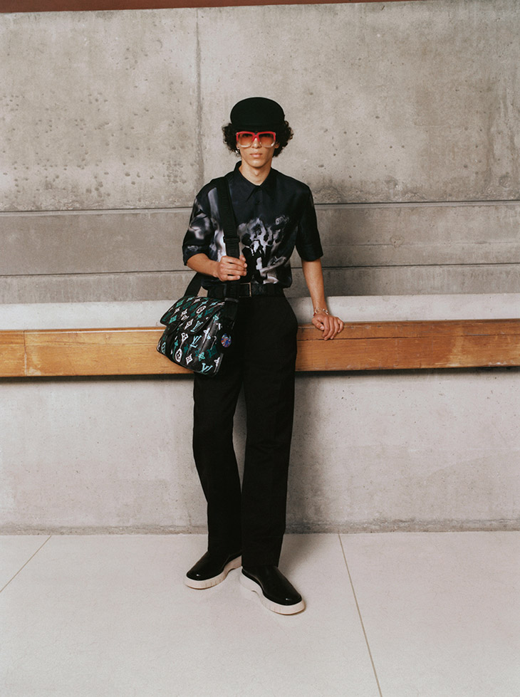 lv路易威登2024年新款男装格子,路易威登lv男士羽绒服2023ss