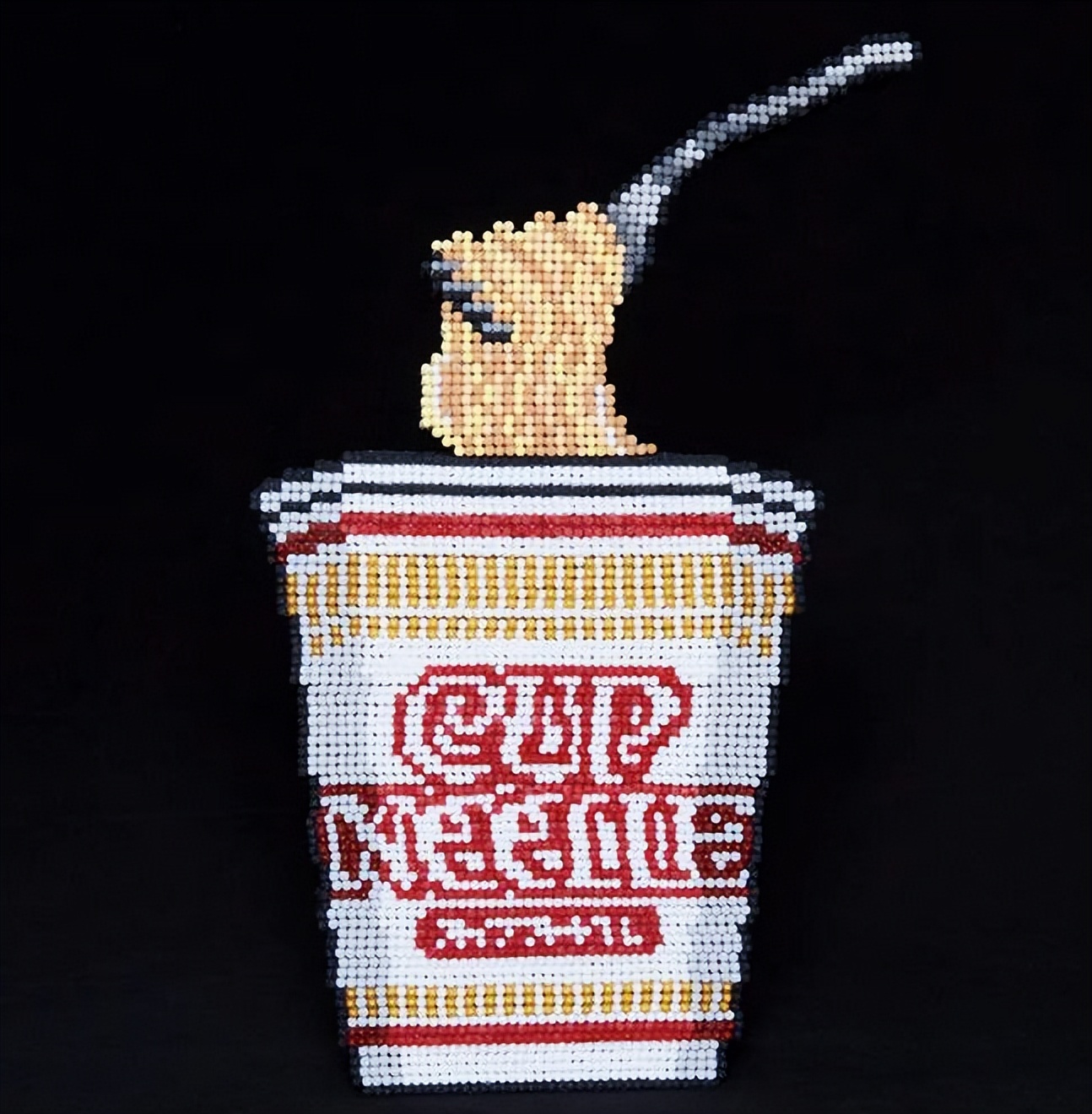 日清也玩阴间创意？网友：整点阳间活行不行！