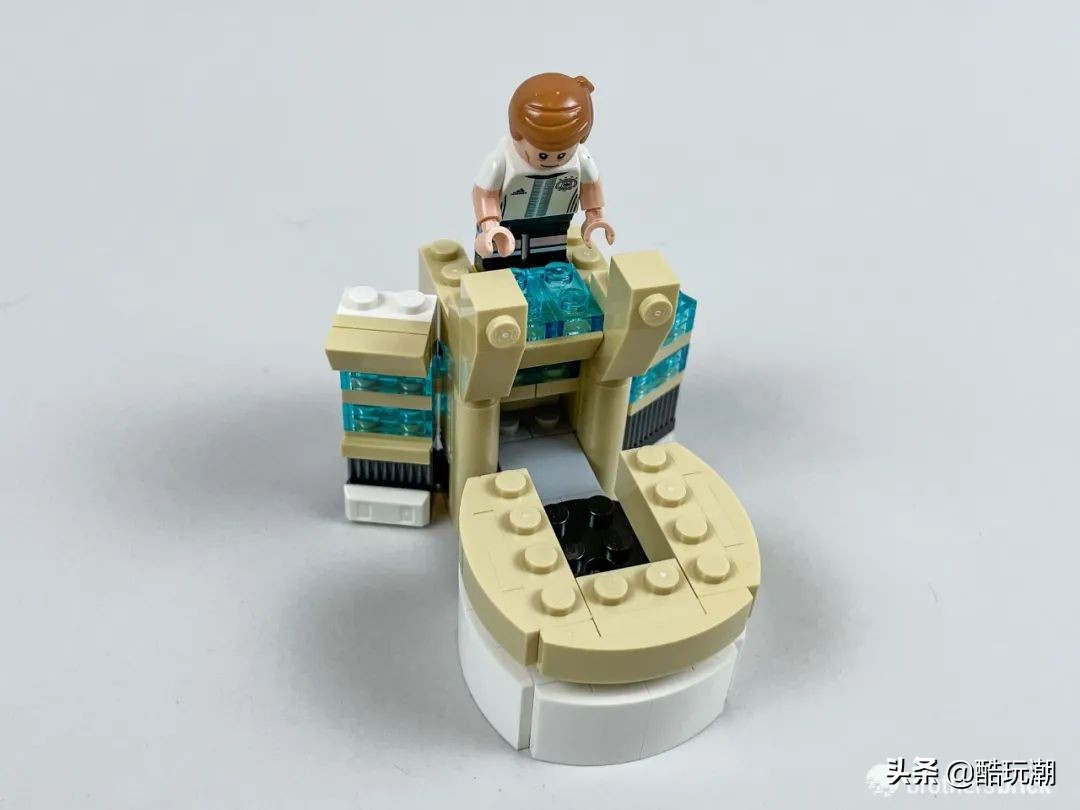 乐高伯纳乌足球场3800块,乐高皇家马德里球场