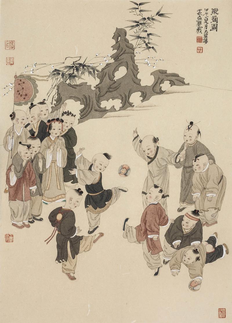 唐朝蹴鞠传播的路线,蹴鞠运动起源