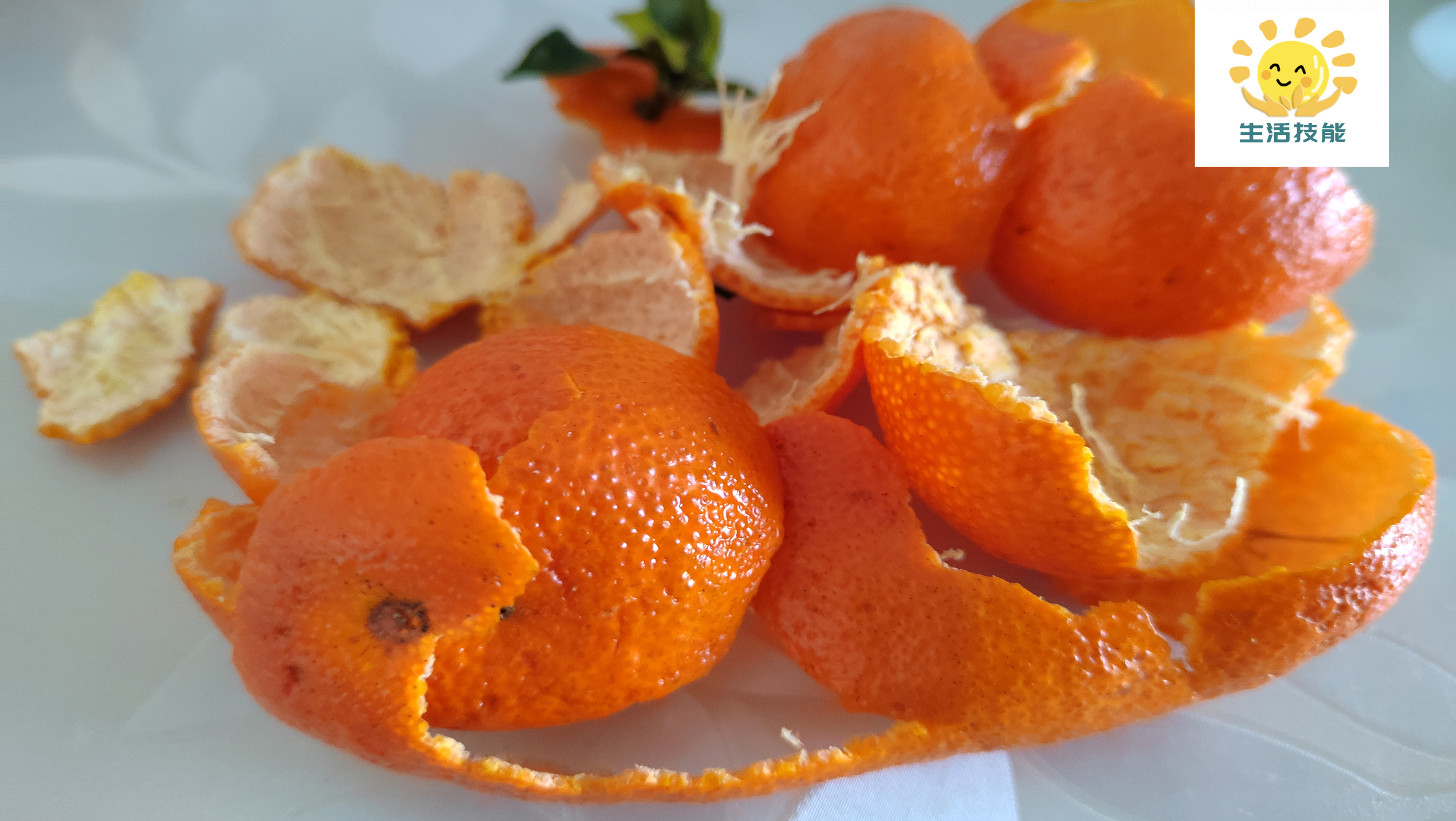 知识分享生活小妙招橘子皮的妙用,原来橘子皮还能这样用涨知识了