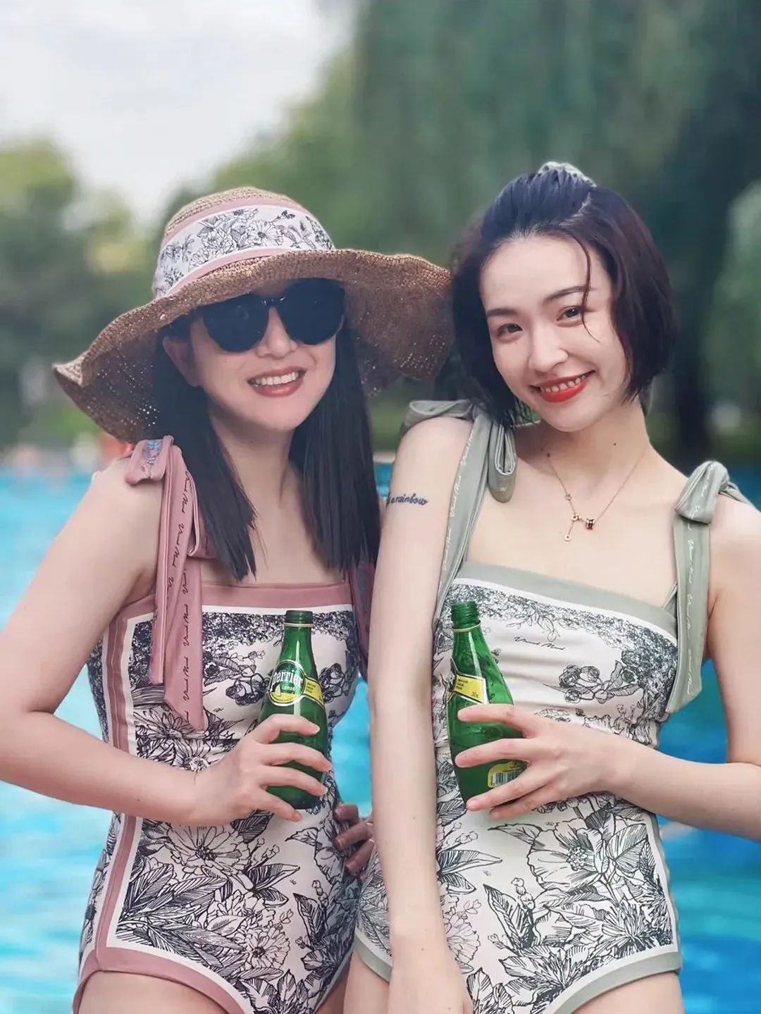 保守又好看的低价泳衣,小众ins泳衣中长款运动