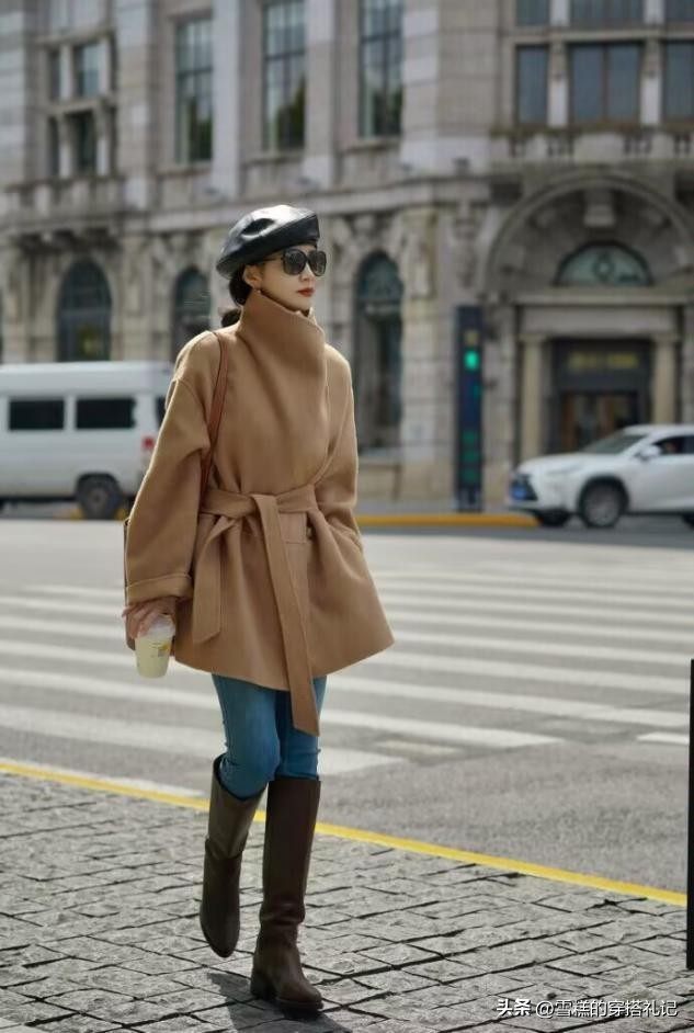 三木秋冬穿搭示范优雅搭配女人味,被三木支配的新年穿搭