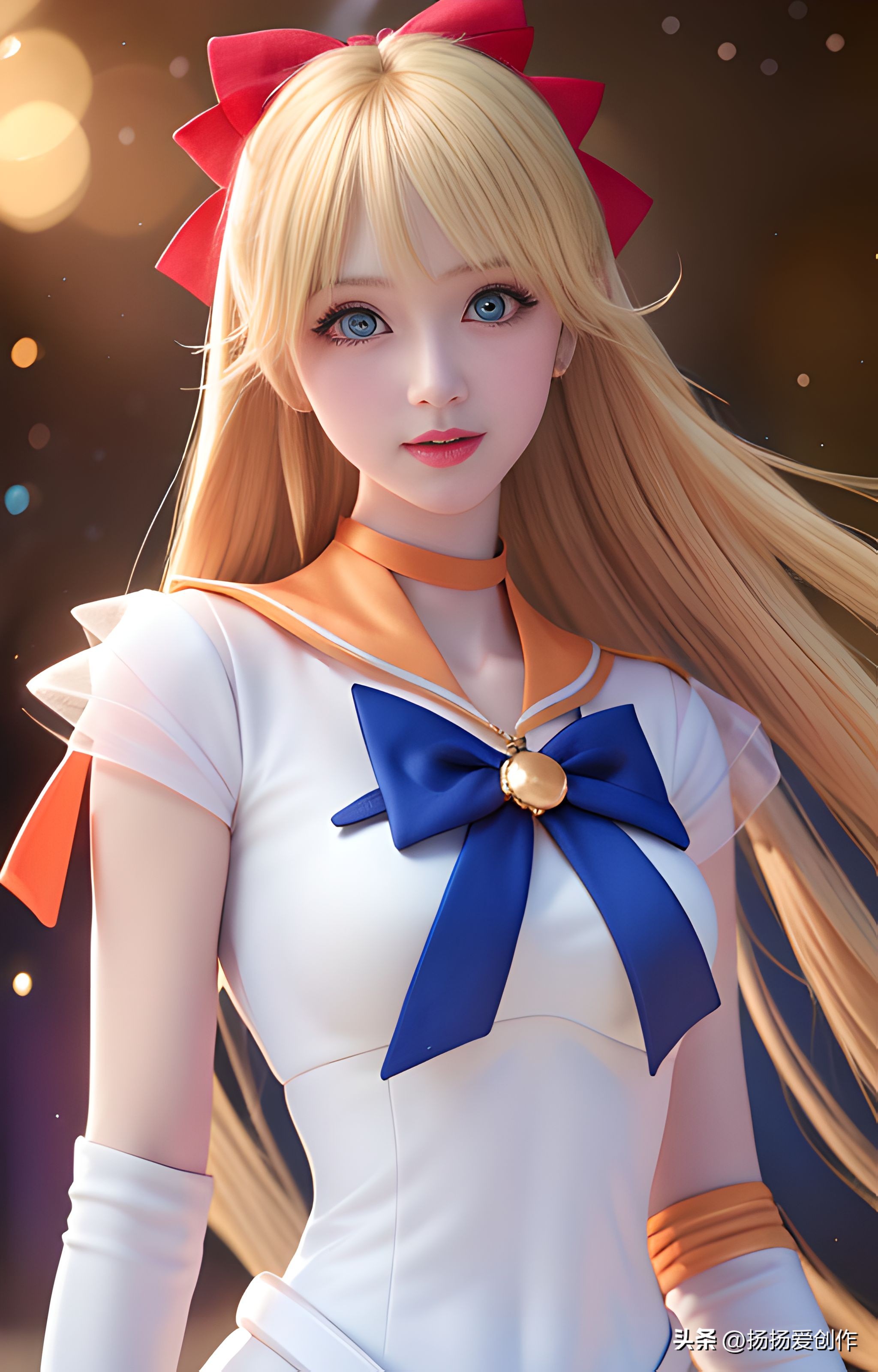 AI绘画-美少女战士爱野美奈子