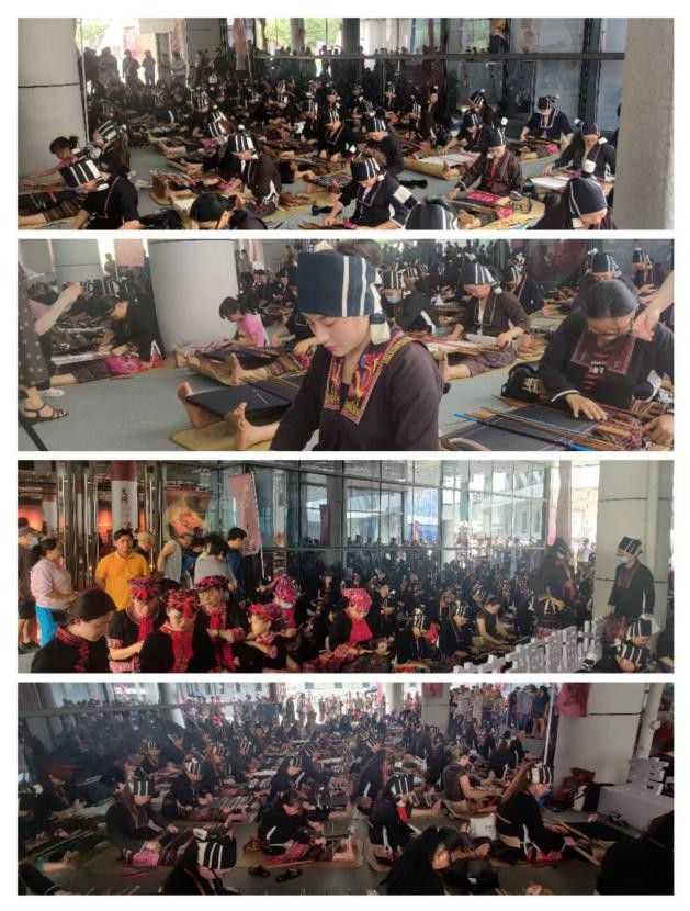 东方成功举办“三月三”系列节庆活动，百人黎锦大赛成最热打卡点