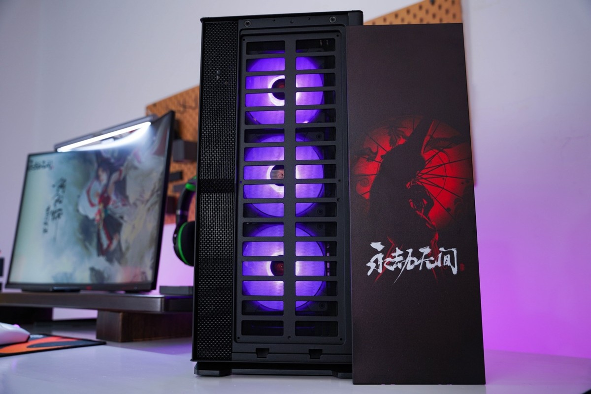 高级感桌面搭建,diy改造电脑主题机箱