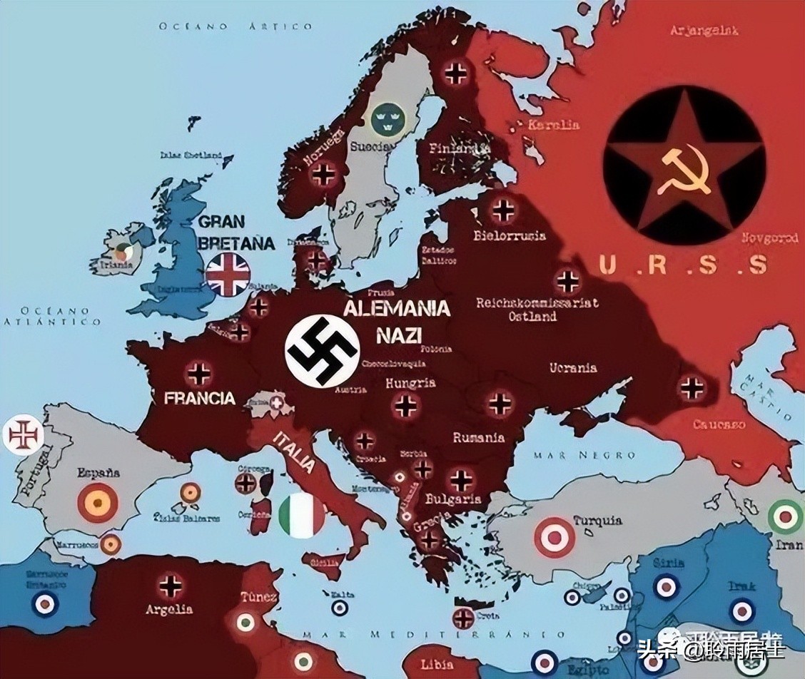 二战德国和苏联结盟,日本为什么跟德国结盟