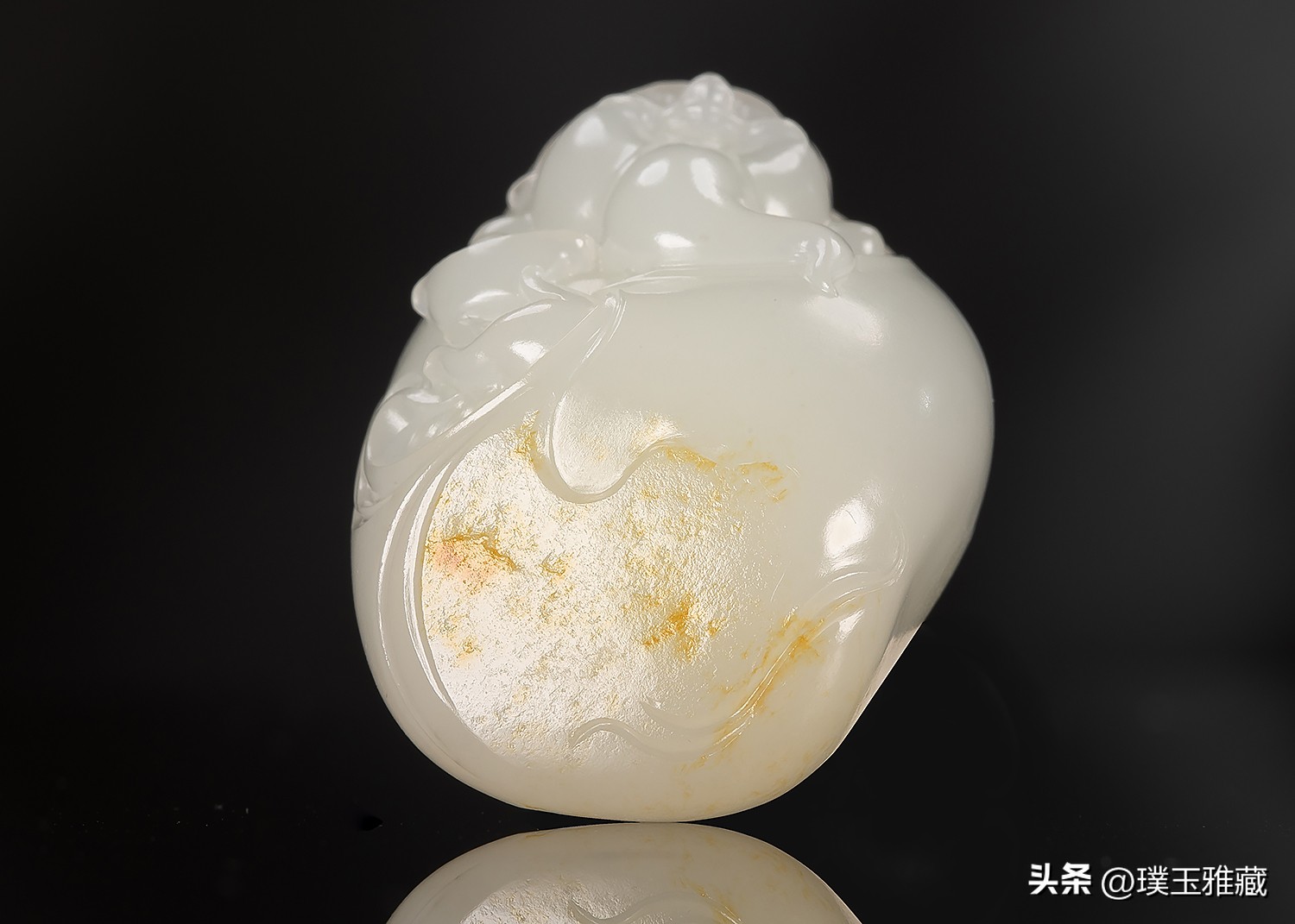 和田玉籽料青白玉财神把件价格,和田玉老料财神把件