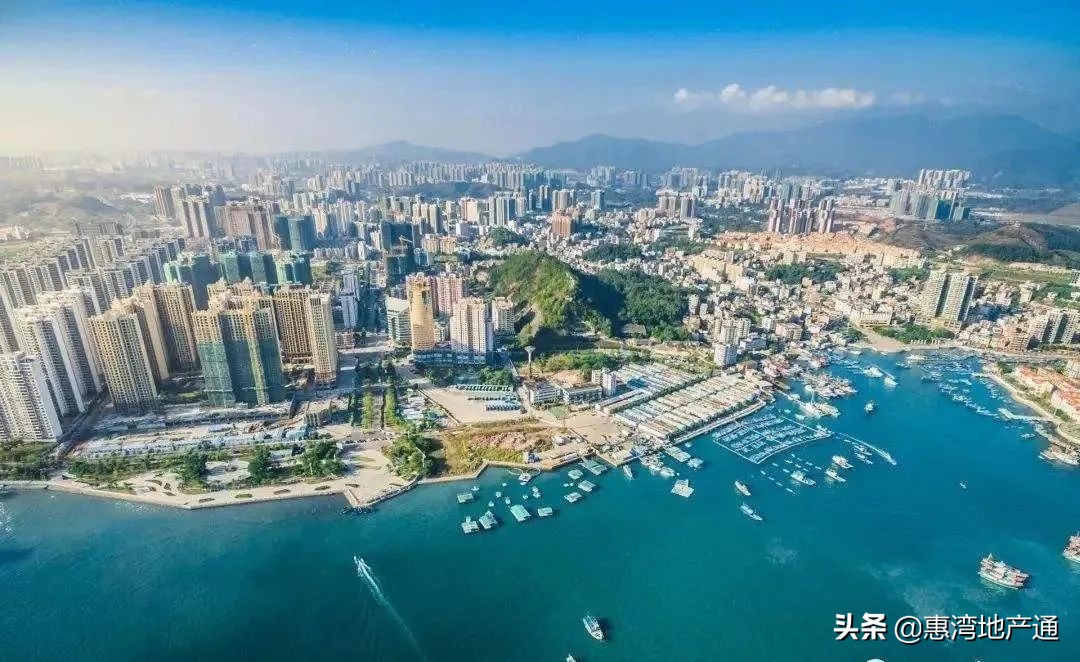 大亚湾的楼盘分布图,大亚湾西区几大楼盘