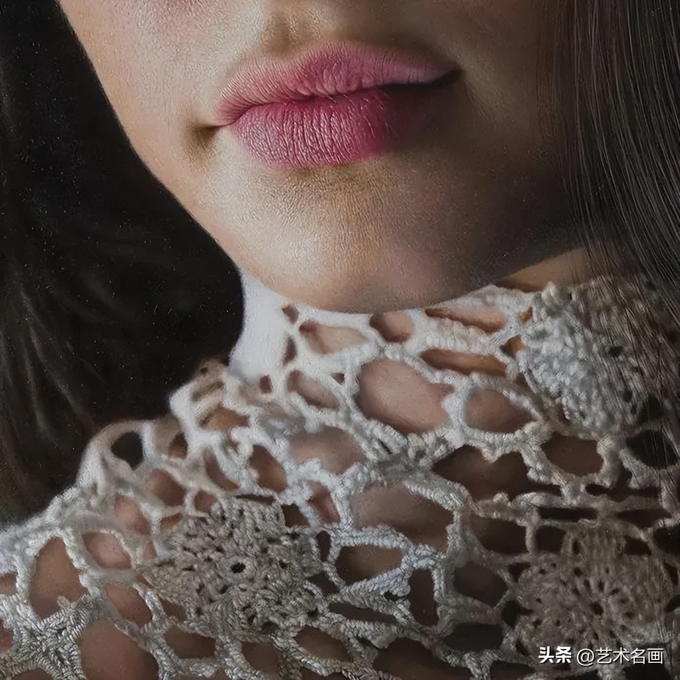 布格罗油画人物高清作品图文,马可格拉西超写实油画图片