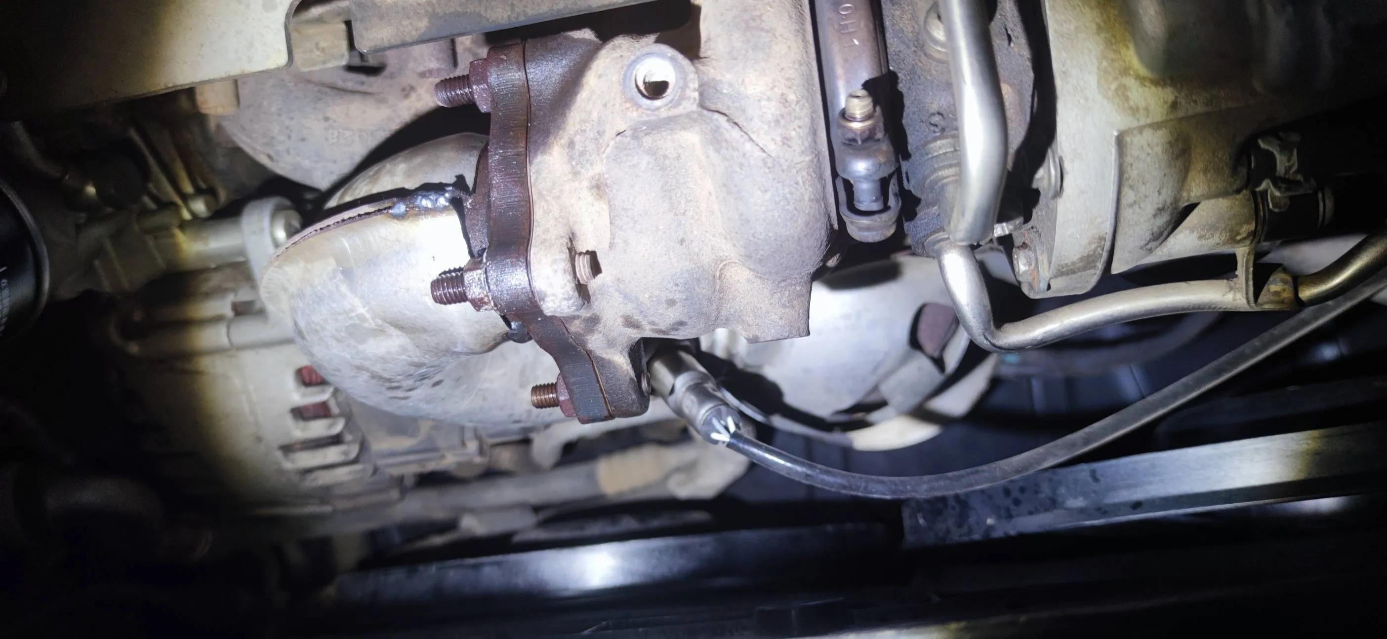 高尔夫6更换正时盖垫片,高尔夫6排气管垫片