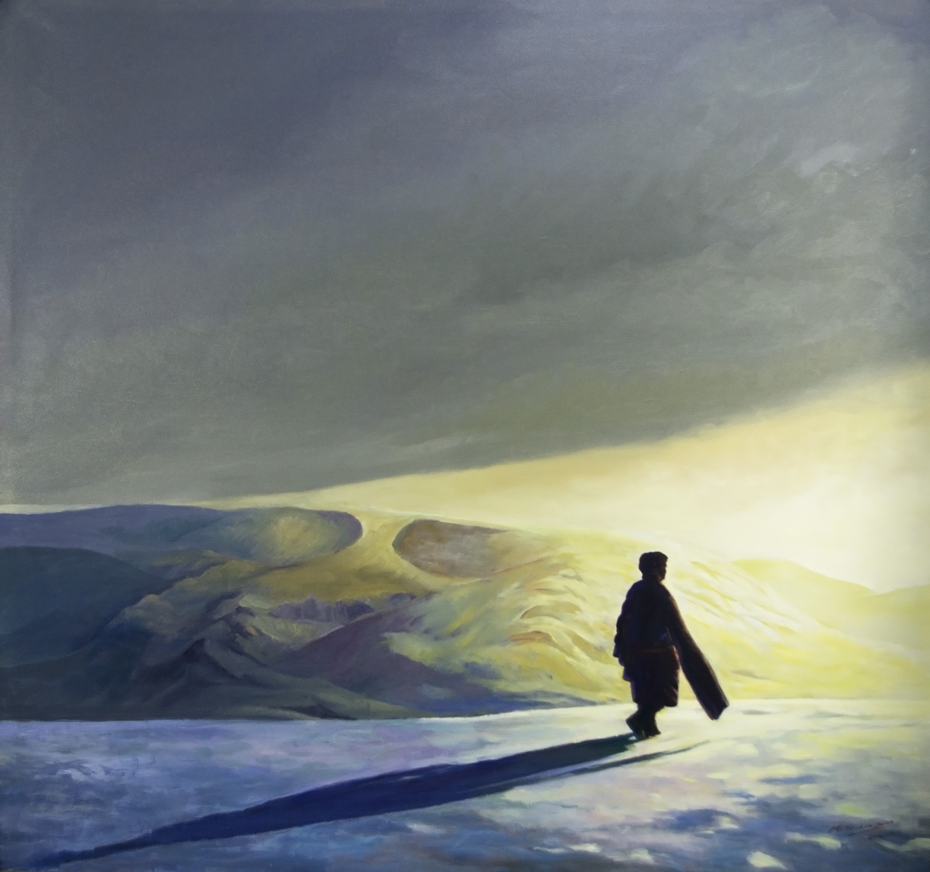 世界103位名人油画作品原图高清,100幅经典风景油画名家