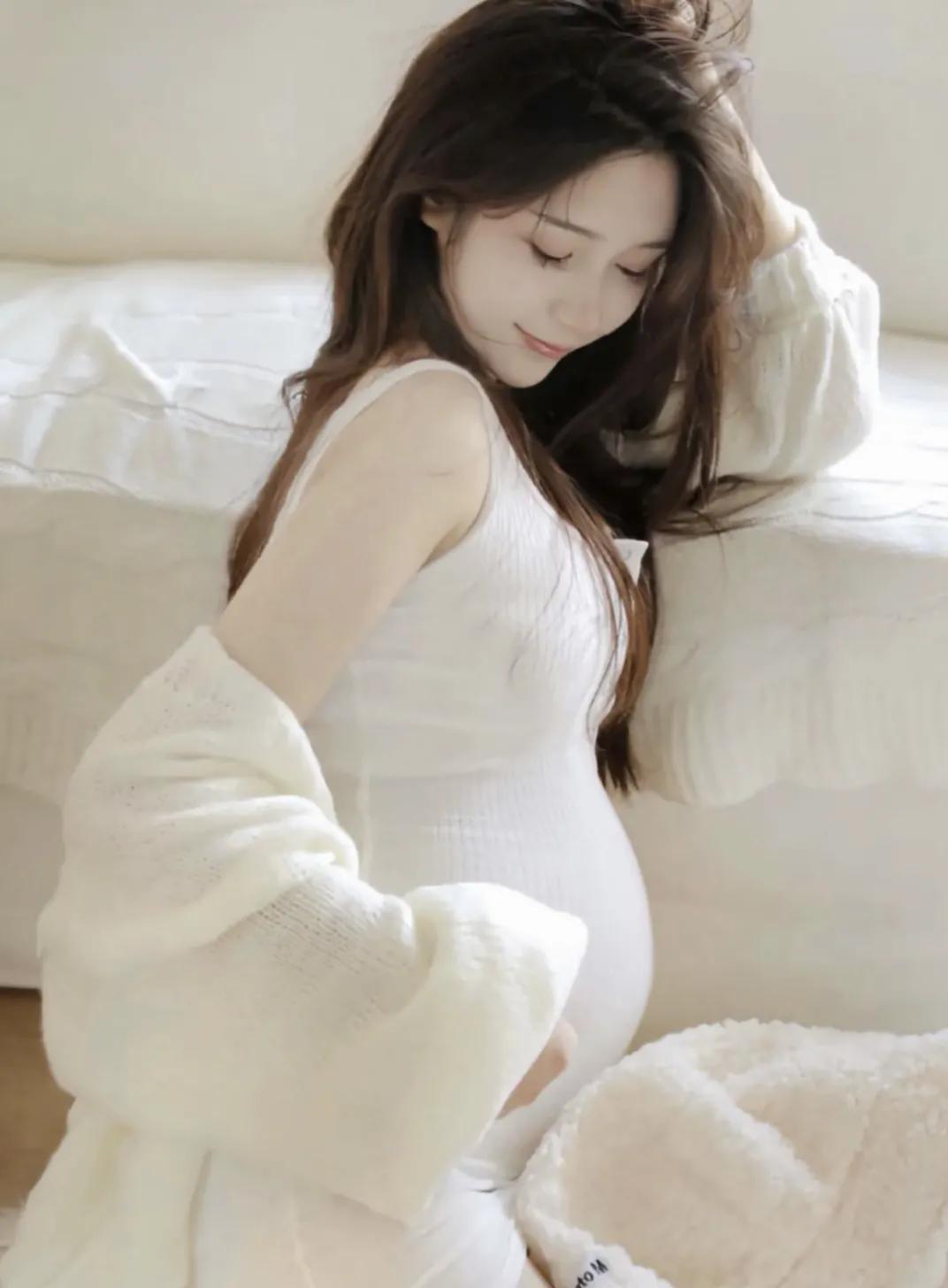 孕妇写真唯美美女,漂亮孕妇写真图片