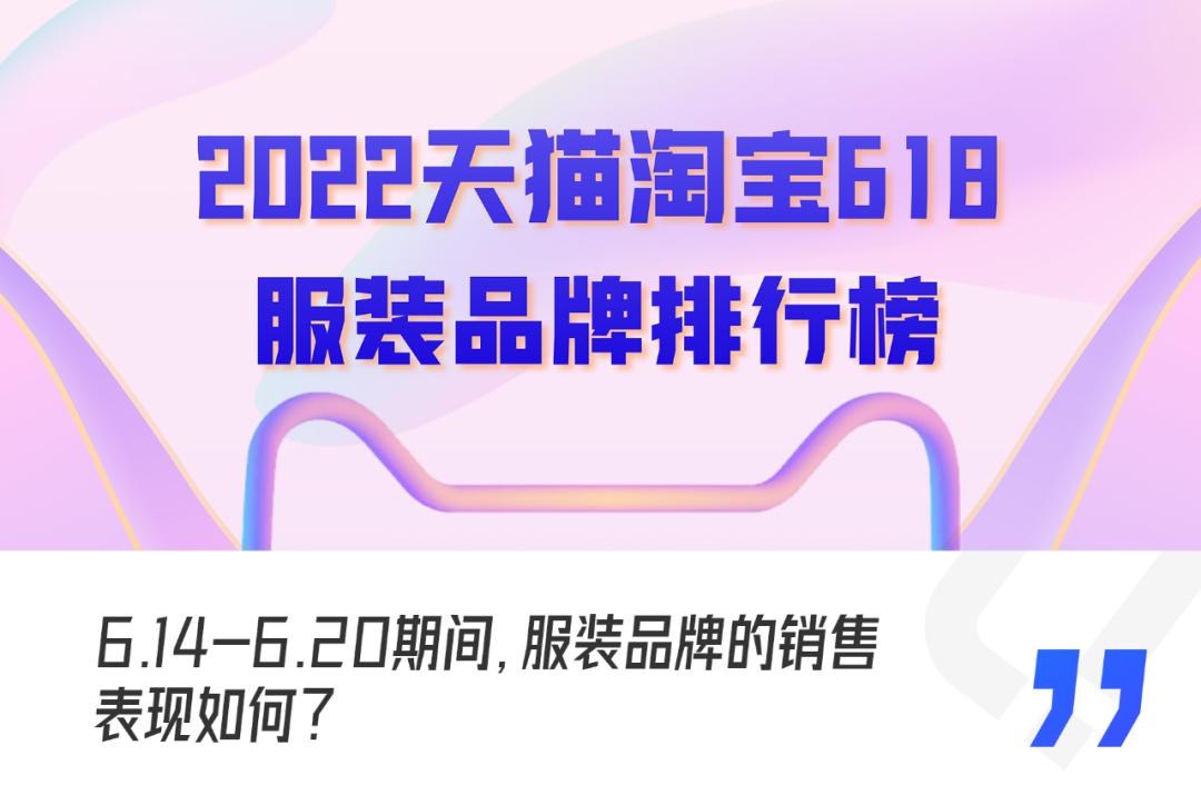 淘宝全年服装销量,2019年天猫女装类目销售额前十