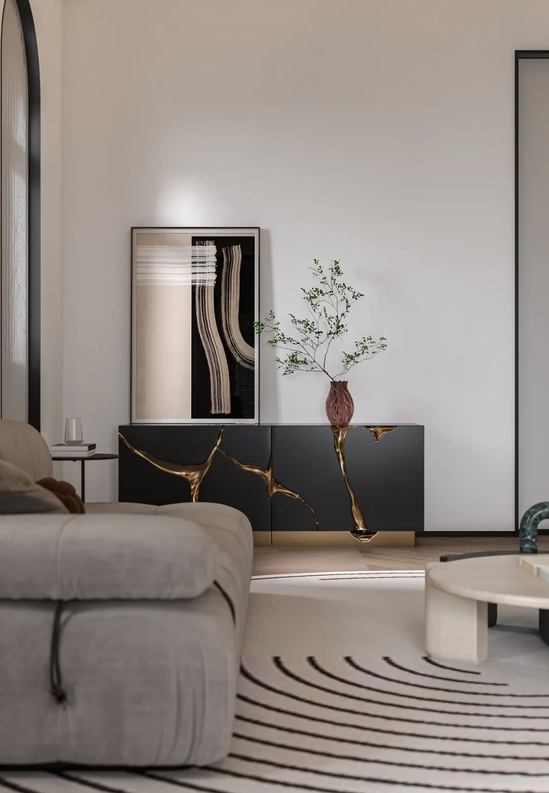 顶级豪宅设计团队,北京1000平别墅现代轻奢装修