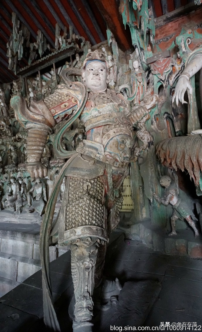 山西平遥双林寺庙彩塑简介,平遥双林寺彩塑