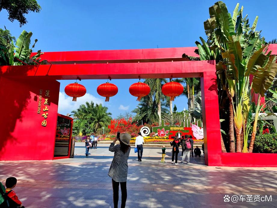 深圳莲花山公园风景,深圳人气最旺的公园