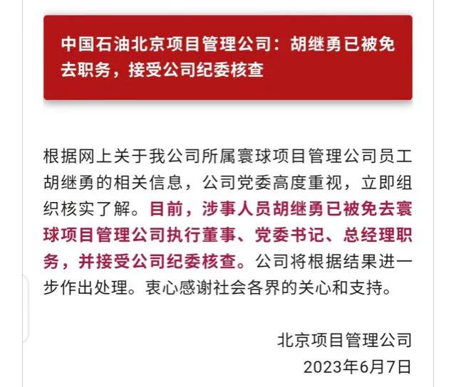 街拍反腐案例,寰球工程公司执行董事胡继勇抖音