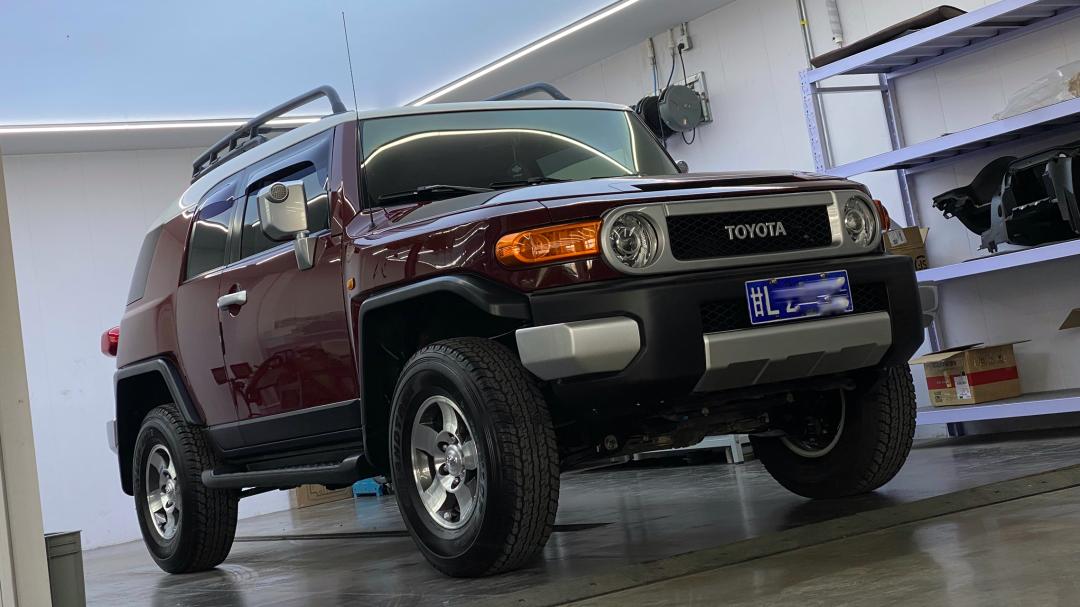 翻新07款丰田酷路泽,07年丰田fj酷路泽翻新