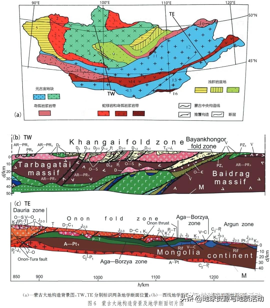 杨文采院士等-蒙古高原的地壳和上地幔构造概况