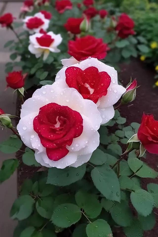 婀娜多姿的玫瑰花