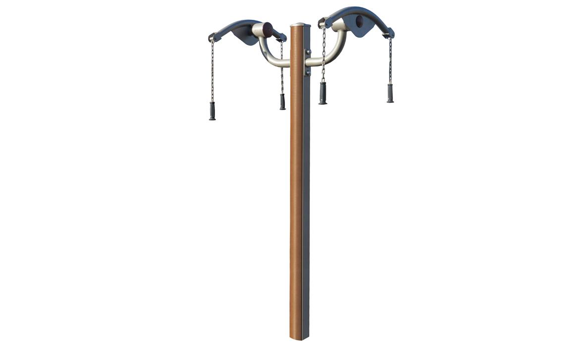 公园小器材,公园健身器材哪个可以练肩周炎