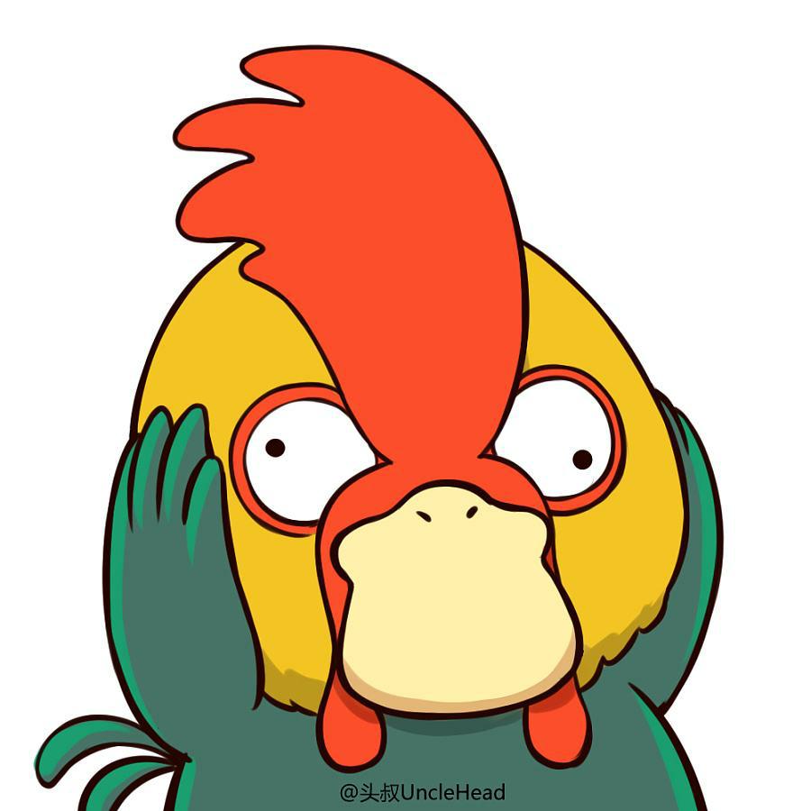 动物头像可达鸭,可达鸭情侣头像一对