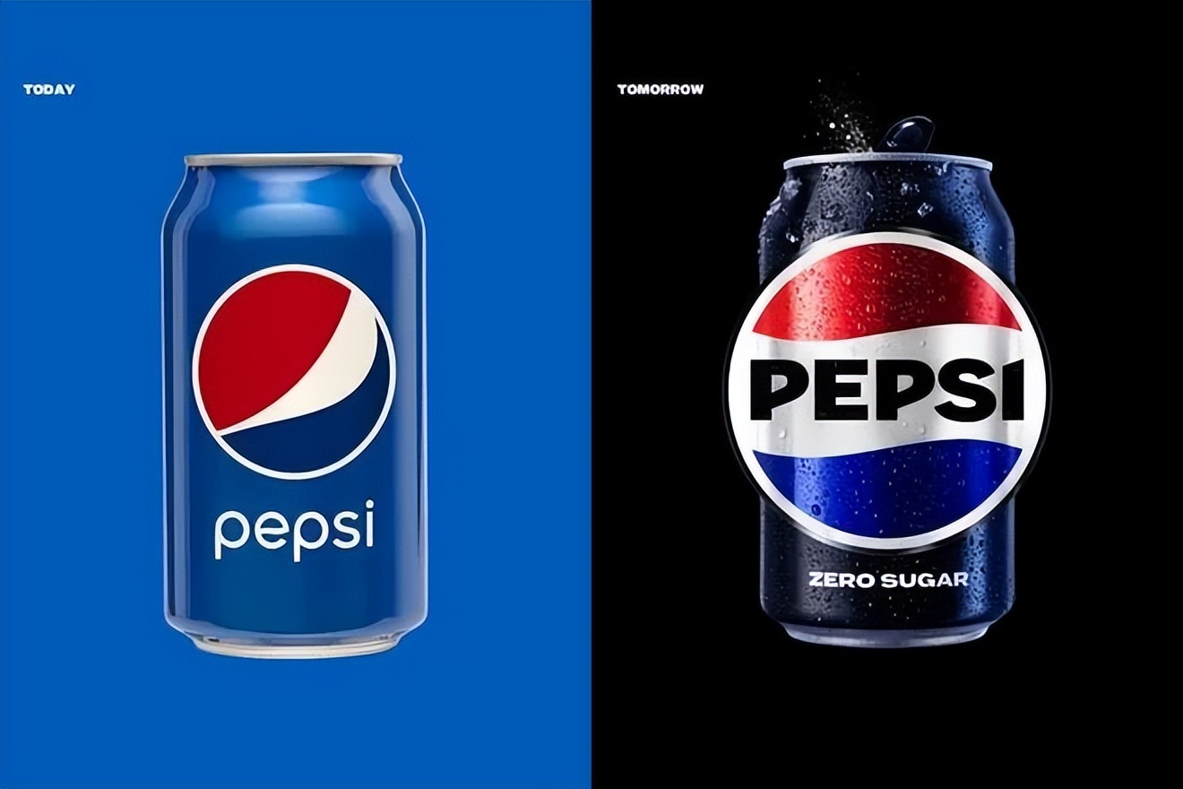 百事可乐新品蓝色,百事可乐logo颜色分析